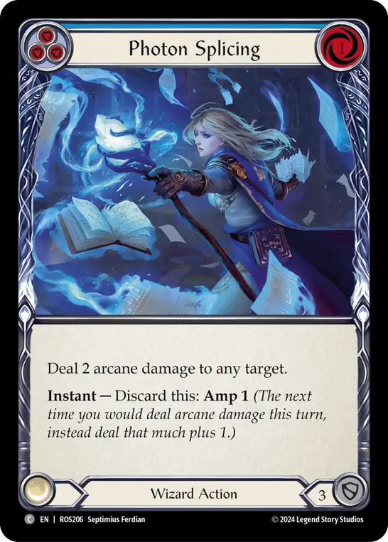 Photon Splicing card image, pitch 3