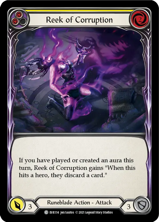 Reek of Corruption card image, pitch 2