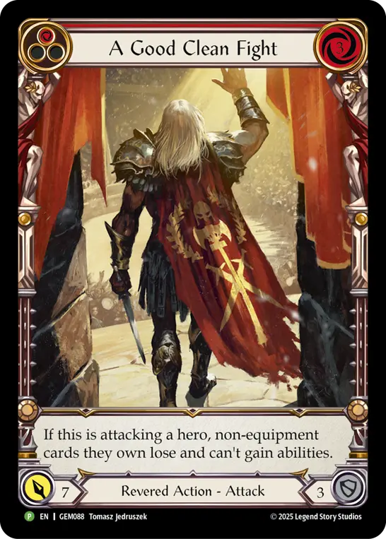 A Good Clean Fight card image, pitch 1