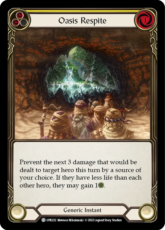 Oasis Respite card image, pitch 2
