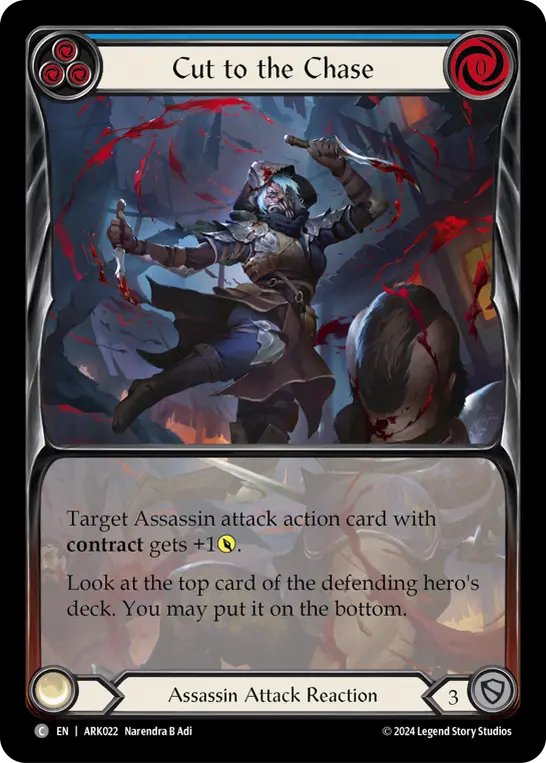 Cut to the Chase card image, pitch 3