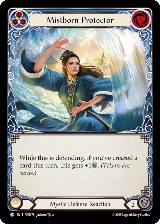 Mistborn Protector card image, pitch 3