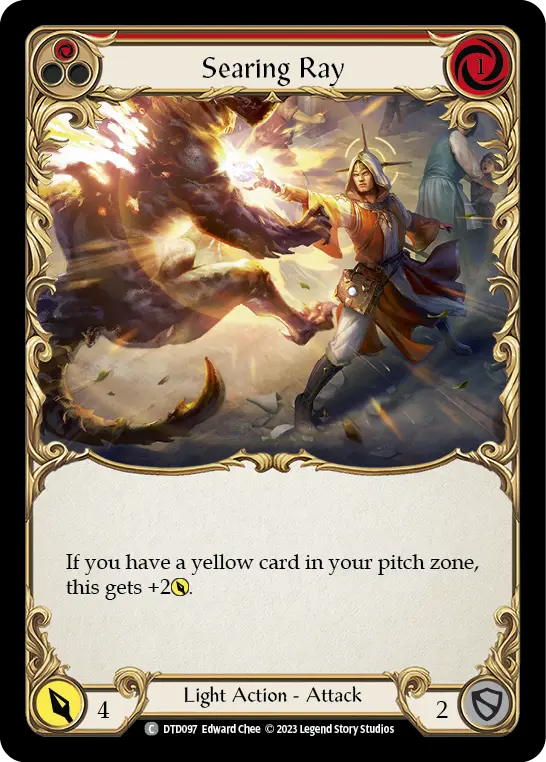 Searing Ray card image, pitch 1