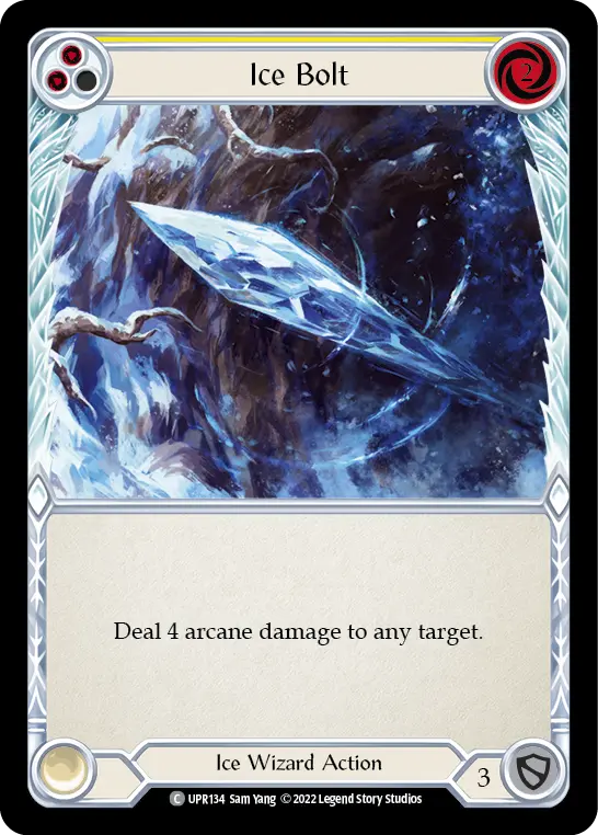 Ice Bolt card image, pitch 2