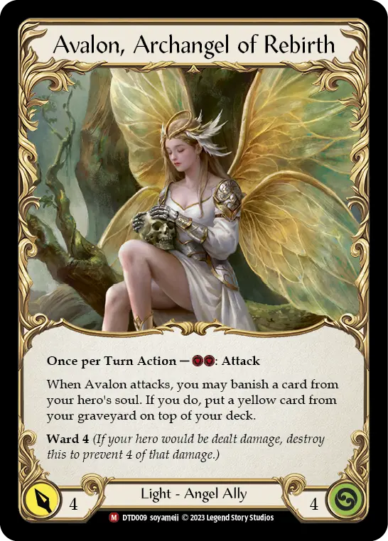 Avalon, Archangel of Rebirth card image