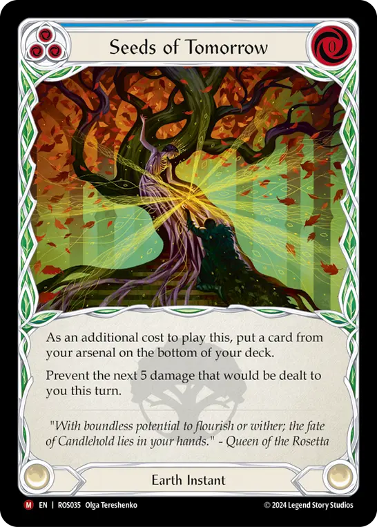 Seeds of Tomorrow card image, pitch 3