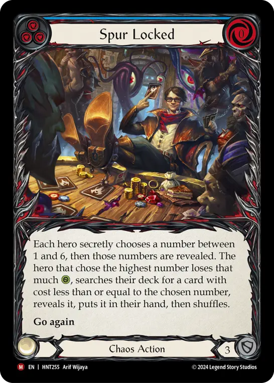 Spur Locked card image, pitch 3