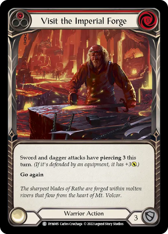 Visit the Imperial Forge card image, pitch 1