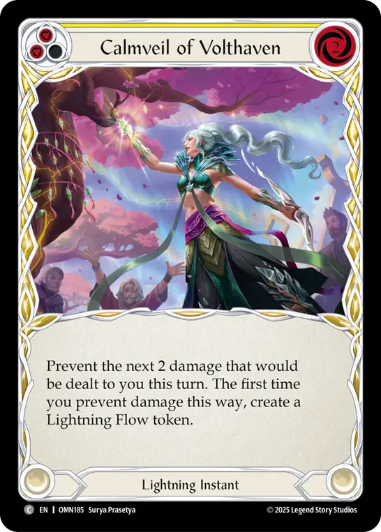 Calmveil of Volthaven card image, pitch 2
