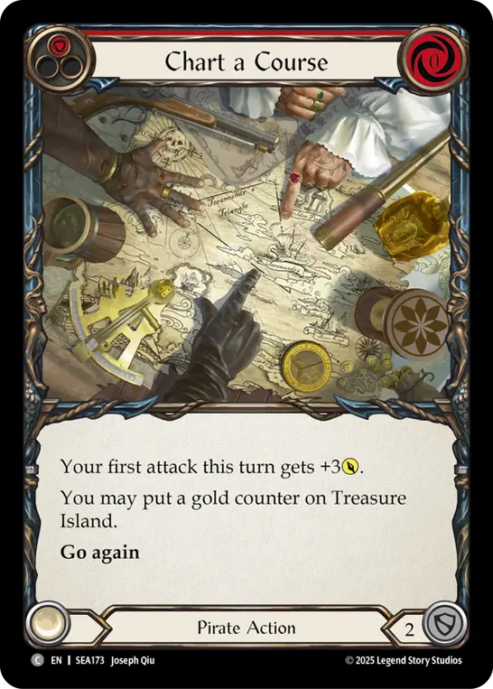 Chart a Course card image, pitch 1