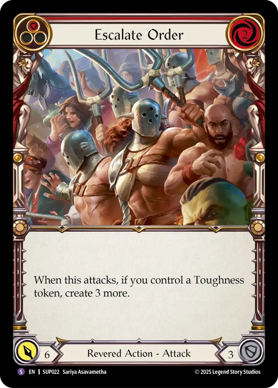 Escalate Order card image, pitch 1