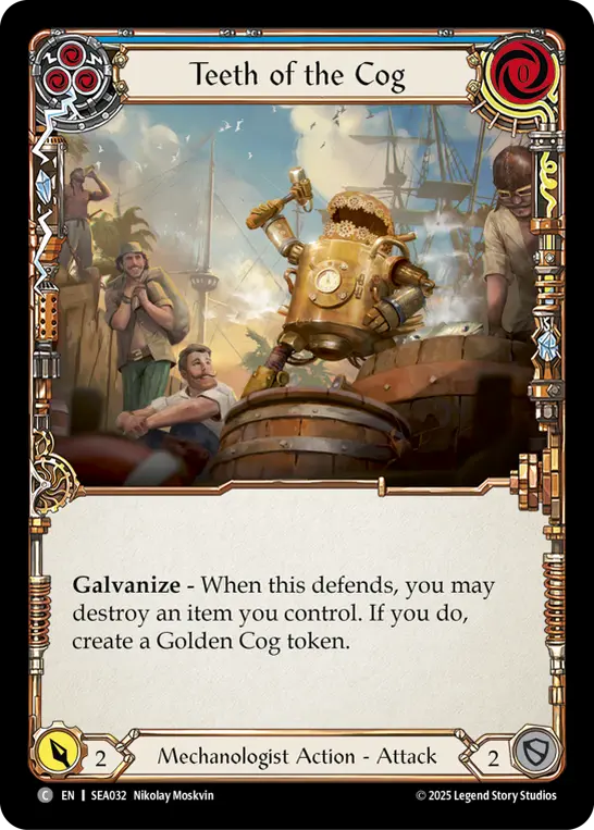 Teeth of the Cog card image, pitch 3
