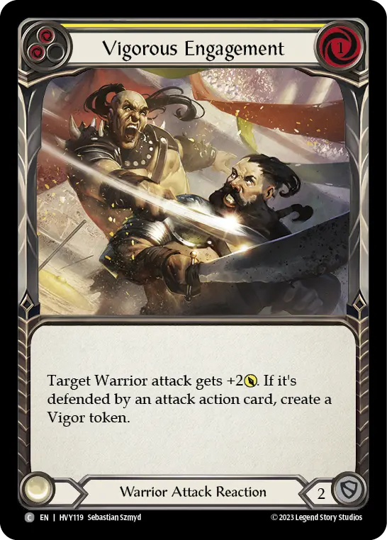 Vigorous Engagement card image, pitch 2