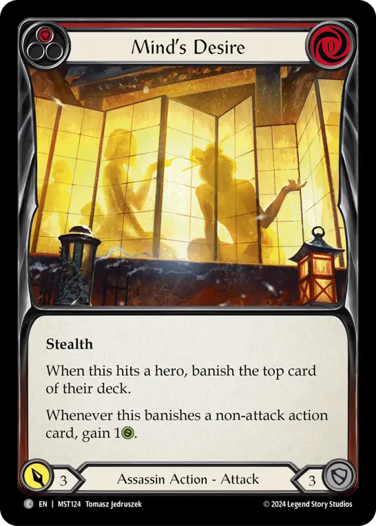 Mind's Desire card image, pitch 1