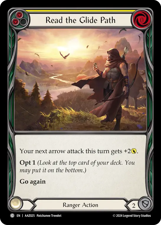 Read the Glide Path card image, pitch 2