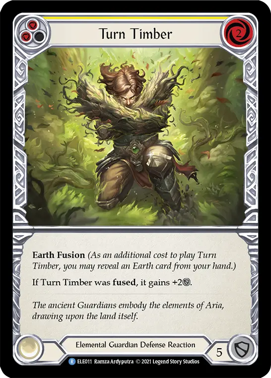 Turn Timber card image, pitch 2