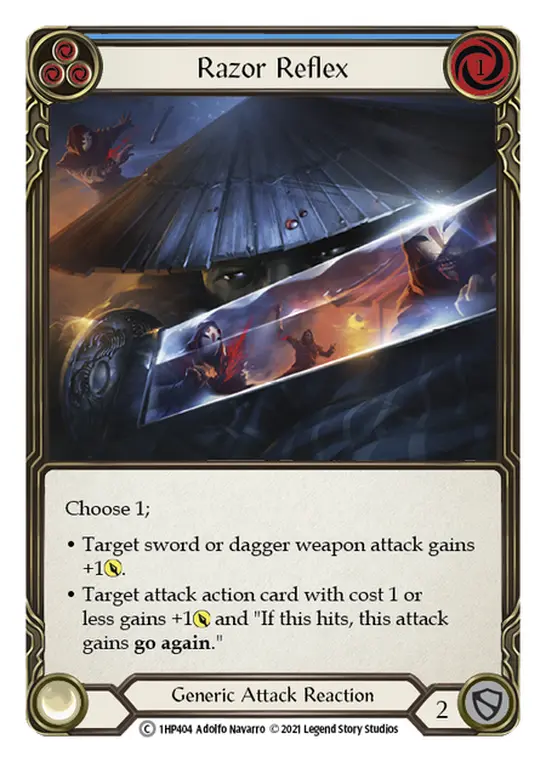 Razor Reflex card image, pitch 3