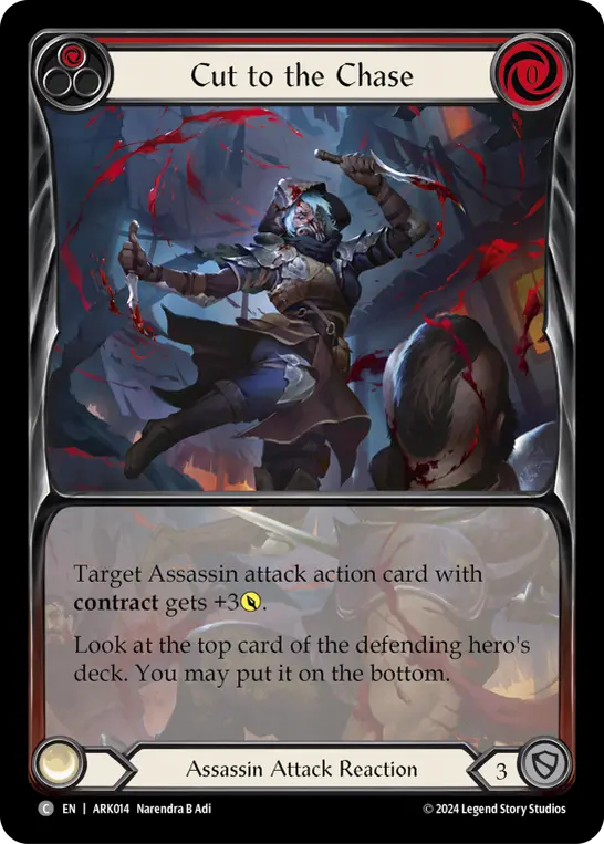 Cut to the Chase card image, pitch 1