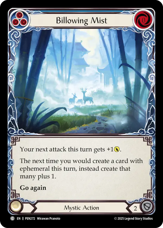 Billowing Mist card image, pitch 3