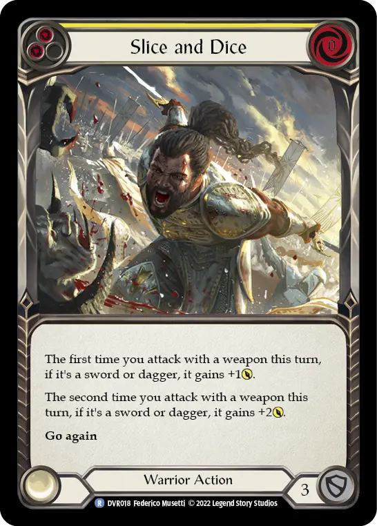 Slice and Dice card image, pitch 2