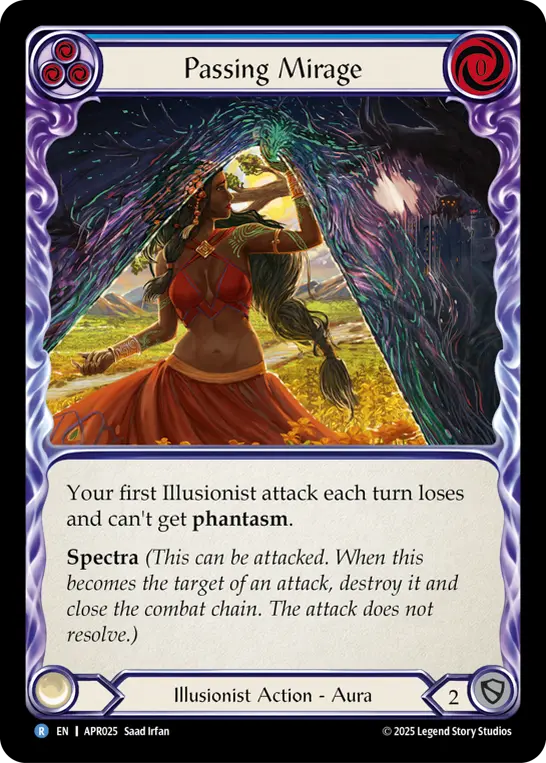 Passing Mirage card image, pitch 3