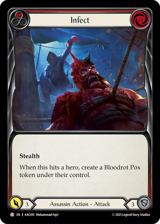 Infect card image, pitch 1