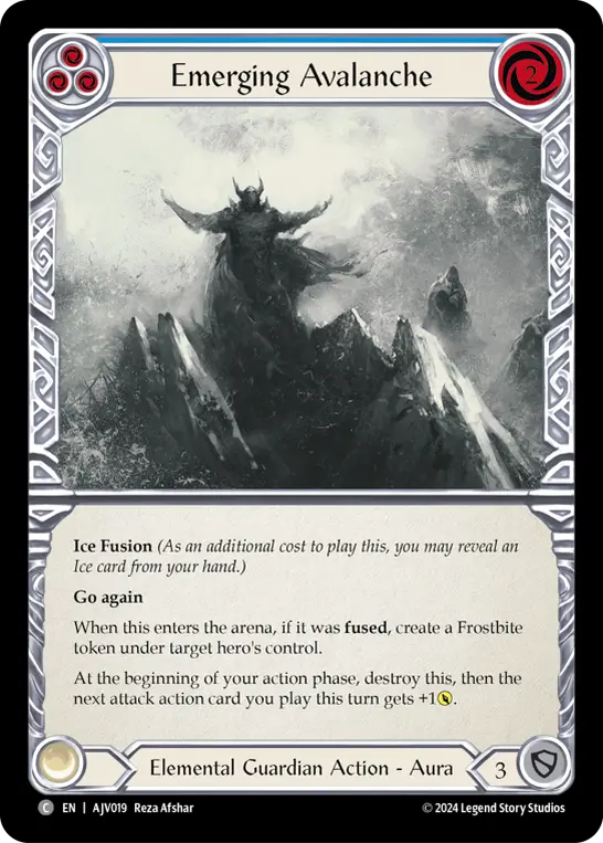 Emerging Avalanche card image, pitch 3