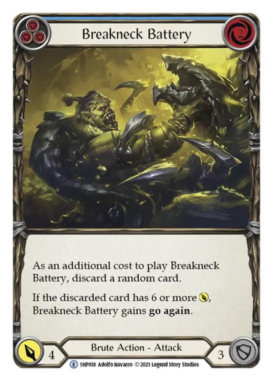 Breakneck Battery card image, pitch 3