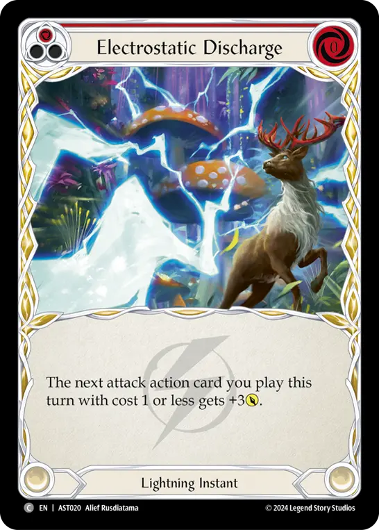 Electrostatic Discharge card image, pitch 1