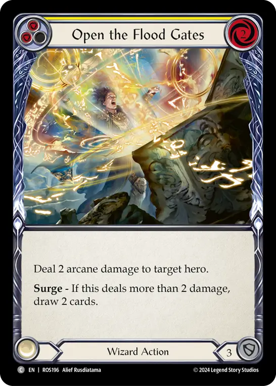 Open the Flood Gates card image, pitch 2