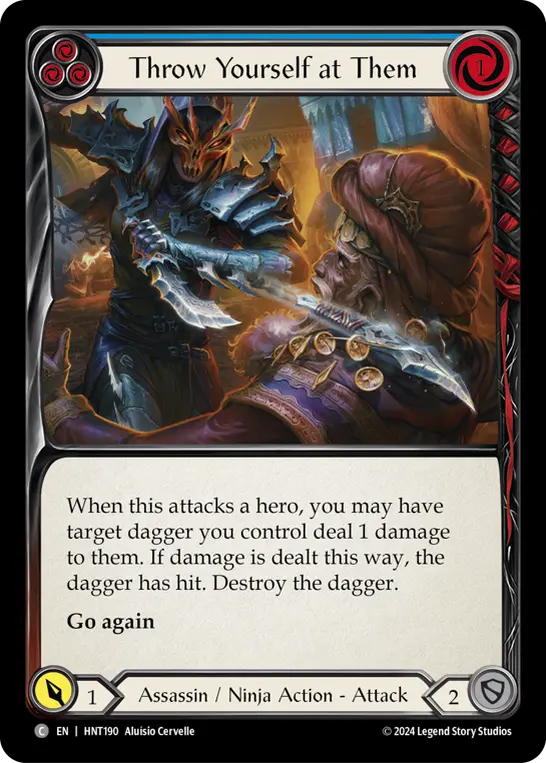 Throw Yourself at Them card image, pitch 3