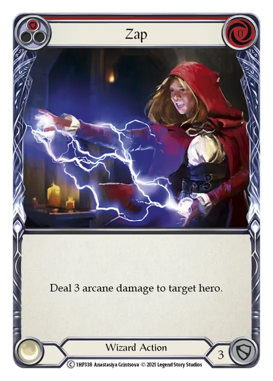 Zap card image, pitch 1
