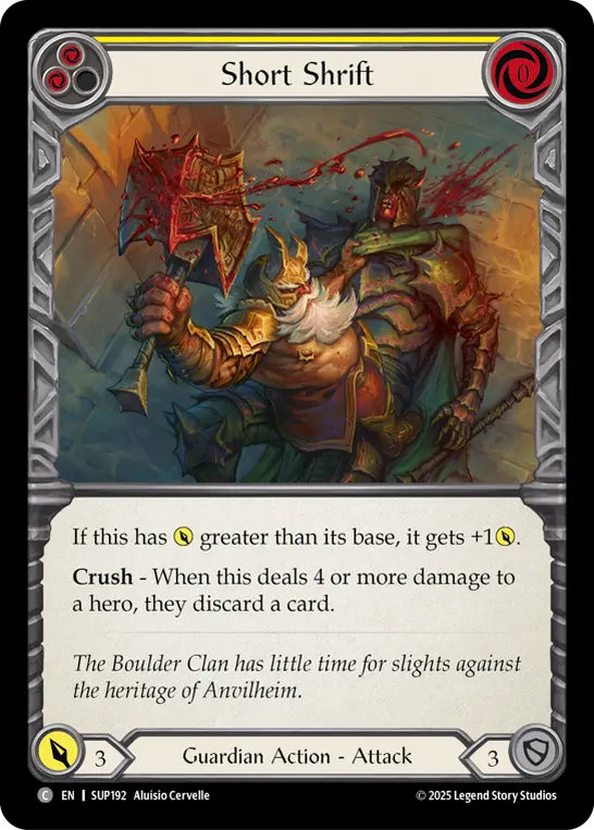 Short Shrift card image, pitch 2