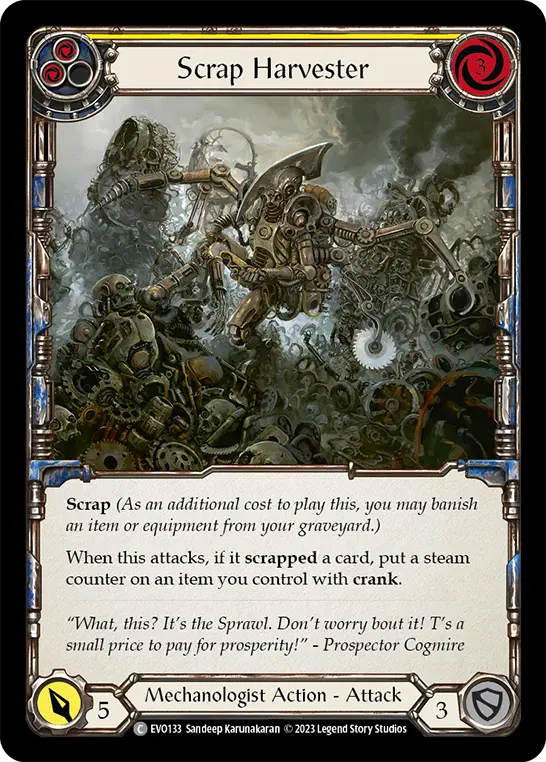 Scrap Harvester card image, pitch 2