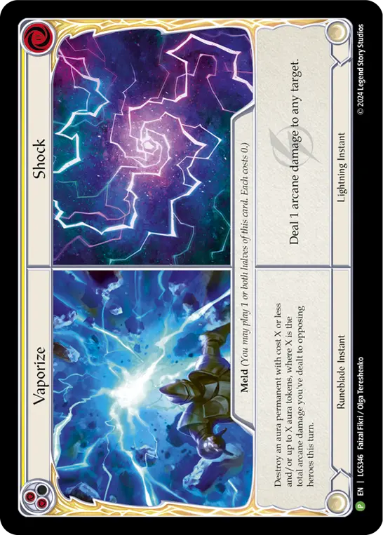 Vaporize // Shock card image, pitch 2
