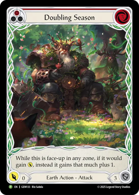 Doubling Season card image, pitch 1