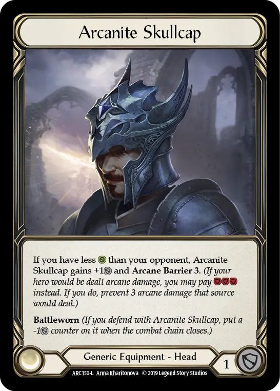 Arcanite Skullcap card image