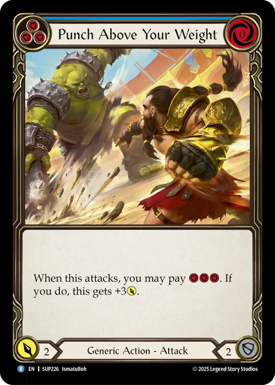 Punch Above Your Weight card image, pitch 3