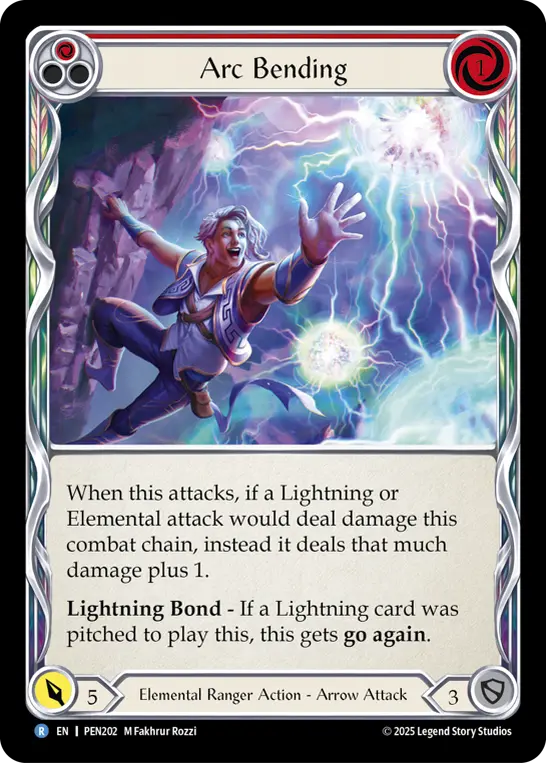 Arc Bending card image, pitch 1