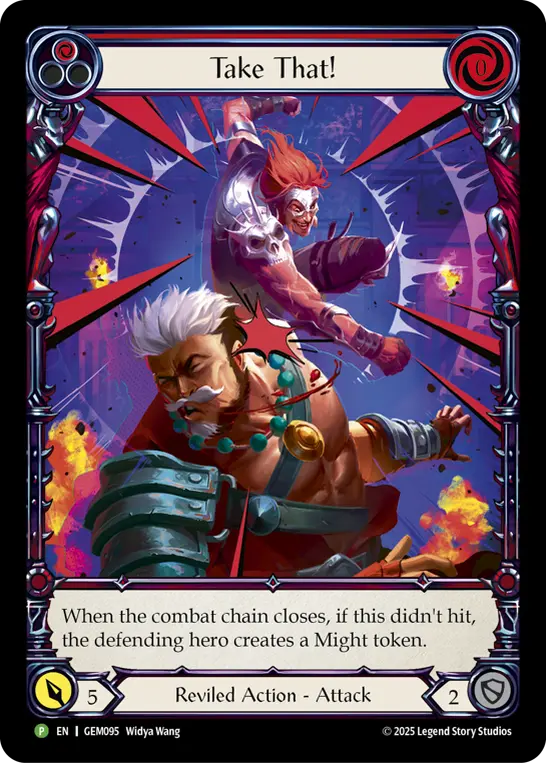 Take That! card image, pitch 1