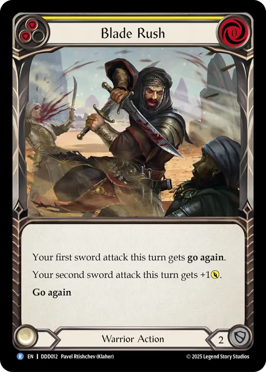 Blade Rush card image, pitch 2