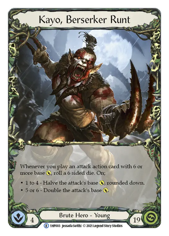 Kayo, Berserker Runt card image