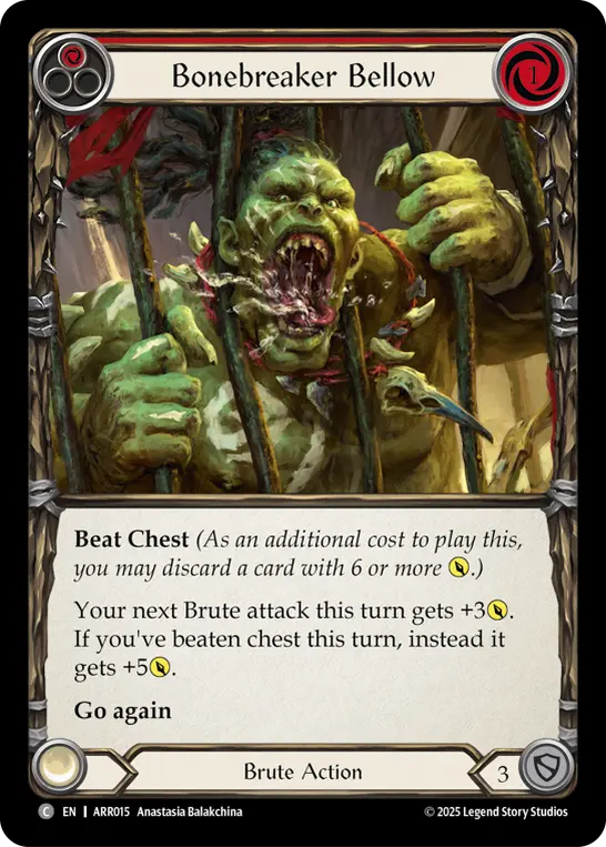 Bonebreaker Bellow card image, pitch 1