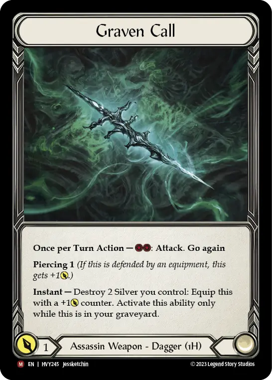 Graven Call card image