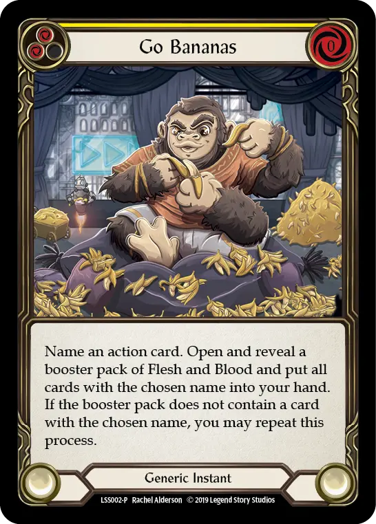 Go Bananas card image, pitch 2
