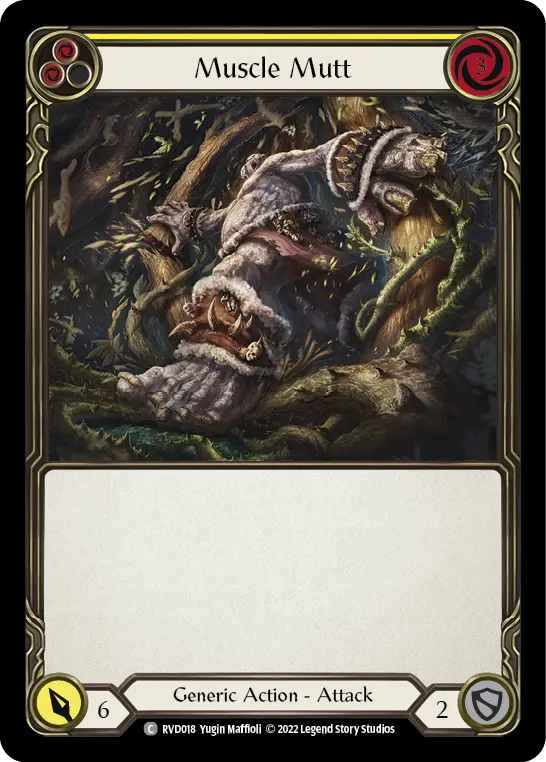 Muscle Mutt card image, pitch 2