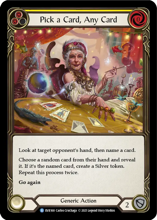 Pick a Card, Any Card card image, pitch 2
