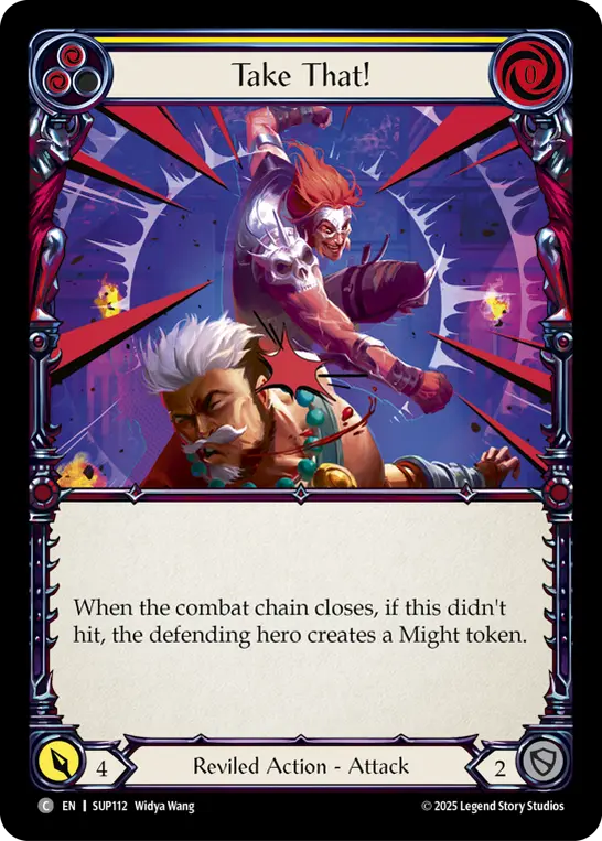 Take That! card image, pitch 2
