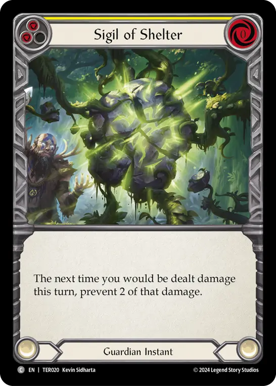 Sigil of Shelter card image, pitch 2