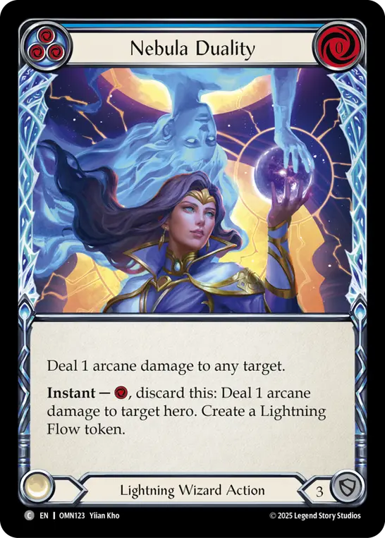 Nebula Duality card image, pitch 3